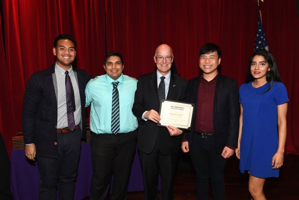 HackNYU at the 2017 President's Service Awards 