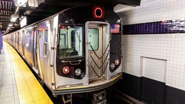 NYC subway train