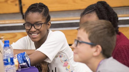 female participant in STEMNow