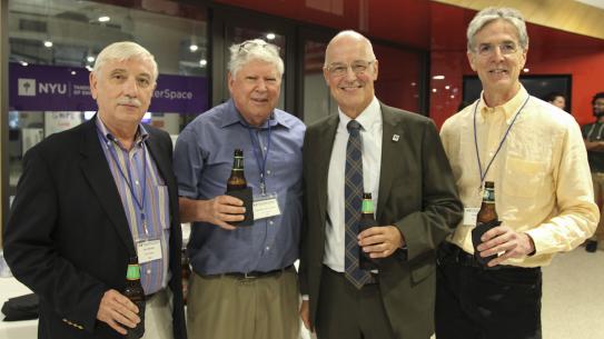 Kurt Becker, Avi Ulman, Andrew Hamilton, and David Pine