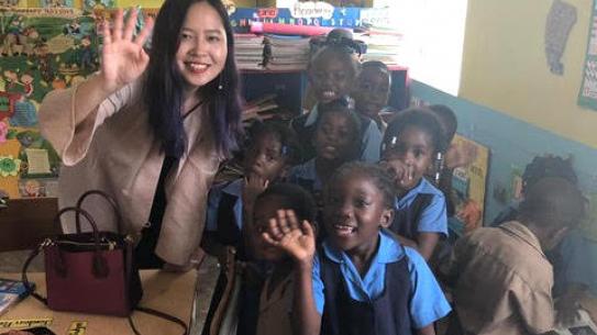 playing at Newell Primary school 