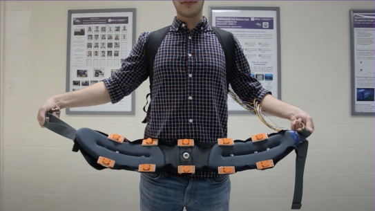 Sixth Sense: Haptic Belt and Backpack